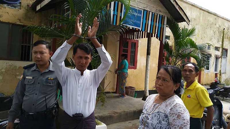 ရခုိင္အစိုးရအဖြဲ႔ အတြင္းေရးမႉးကို ေဖ့စ္ဘြတ္ခ္ကေန ေ၀ဖန္ခဲ့သူတဦးအား ဖမ္းဆီးအမႈဖြင့္