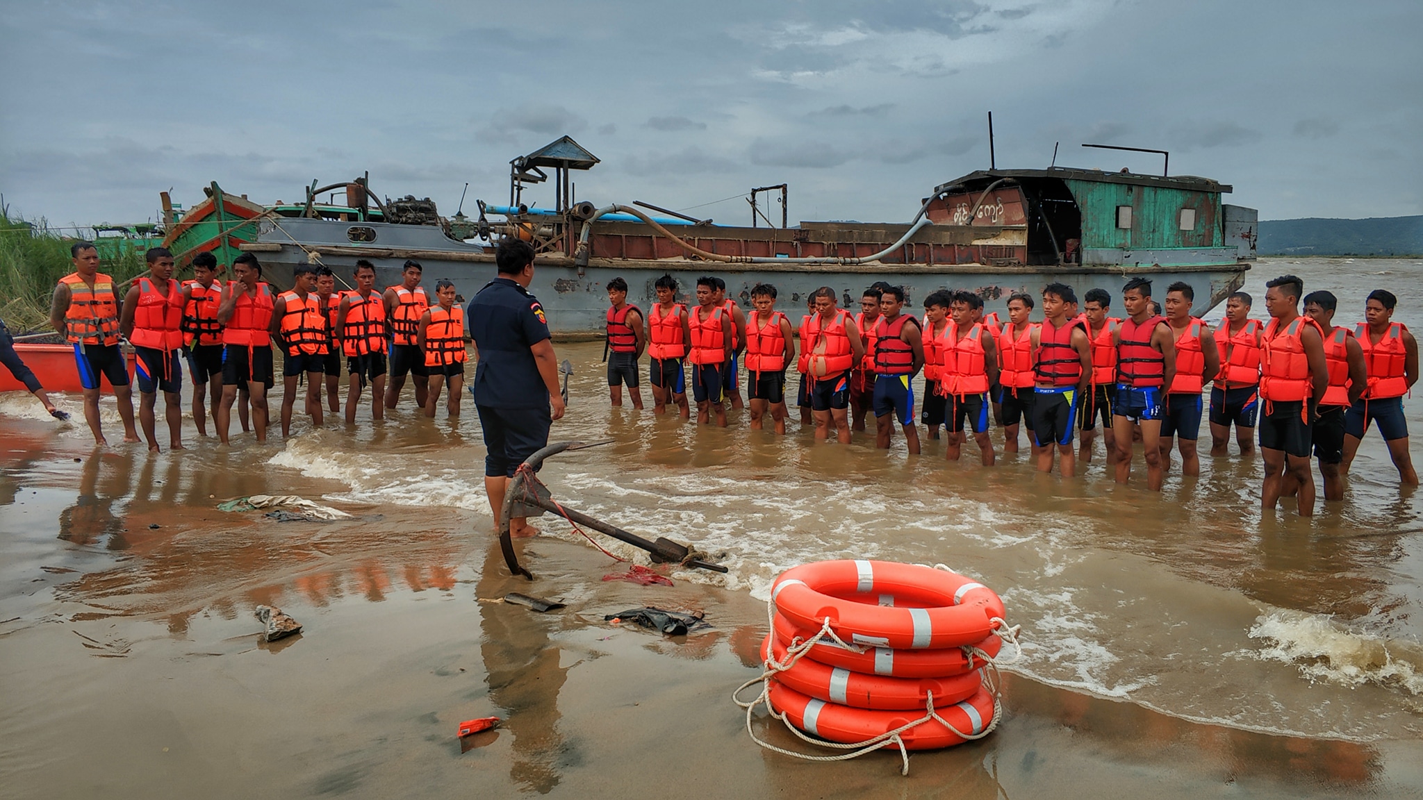 သဘာဝေဘးကယ္ဆယ္ေရး မႏၱေလးတြင္ အထူးတပ္ဖဲြ႔ ဖြဲ႔စည္း ေလ့က်င့္ေန