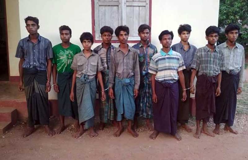 ေရနံမနယ္ေျမတြင္ အေထာက္ထားမဲ့ ဘဂၤါလီ ၁ဝ ဦး ဖမ္းမိ