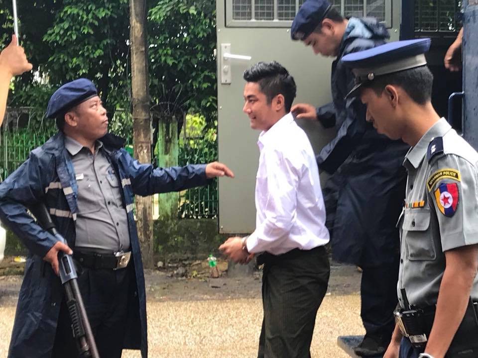 အဆိုေတာ္ အစၥဏီကို စြဲထားသည့္အမႈ ၉ ႀကိမ္ေျမာက္႐ုံးထုတ္