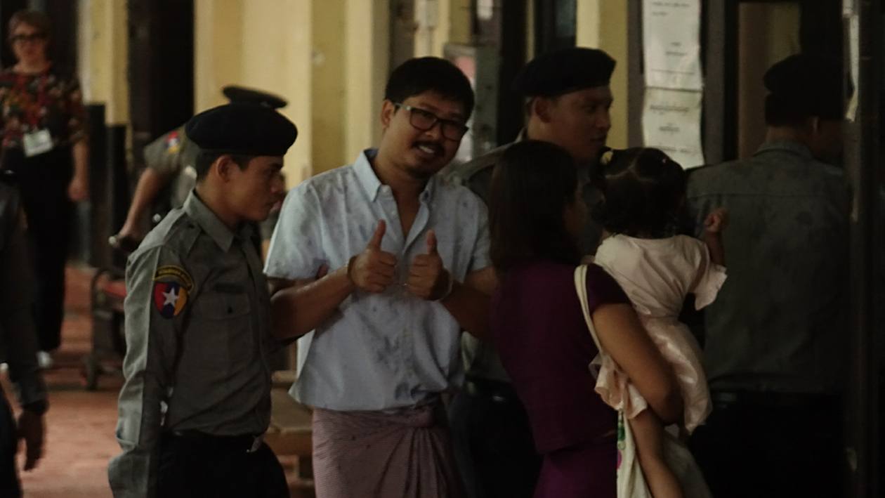 ႐ိုက္တာသတင္းေထာက္ကိုု စြဲခ်က္တင္သည့္ကိစၥ တရားမွ်တမႈမရွိဟု မီဒီယာေကာင္စီေ၀ဖန္