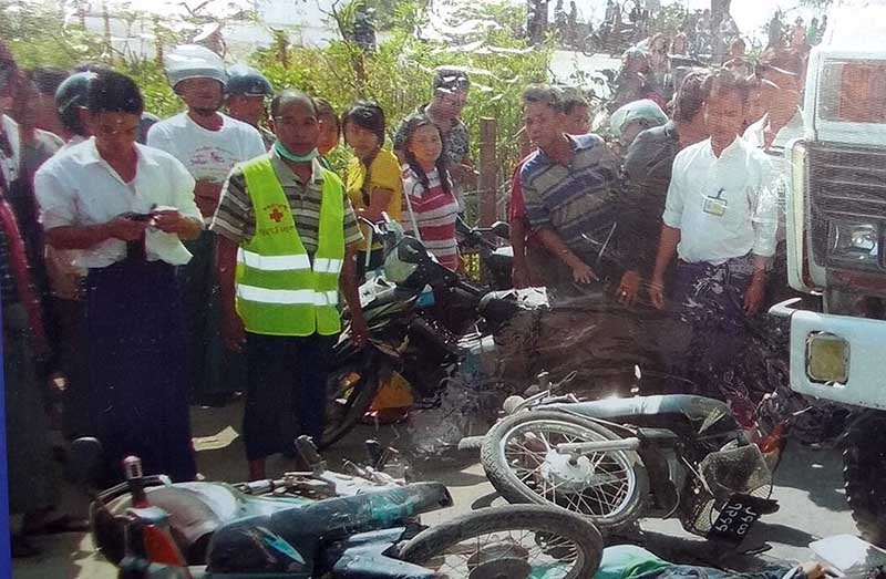 ကေလးခ႐ိုင္တြင္ ၆ လအတြင္း ယာဥ္တိုက္မႈေၾကာင့္ ေသဆံုးသူ ၄ဝ ေက်ာ္ရွိ