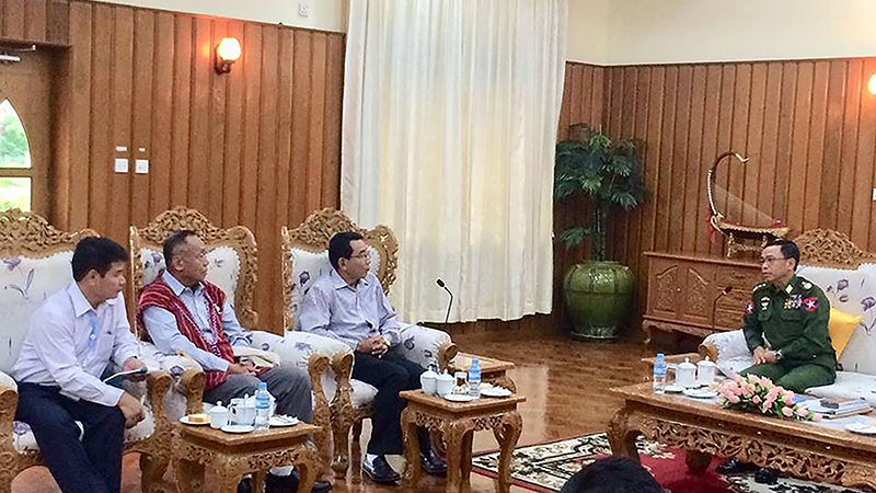 အန္စီေအ လက္မွတ္ထုိးႏုိင္ေရးကိစၥ ေကအန္ပီပီနဲ႔  တပ္မေတာ္ေဆြးေႏြး