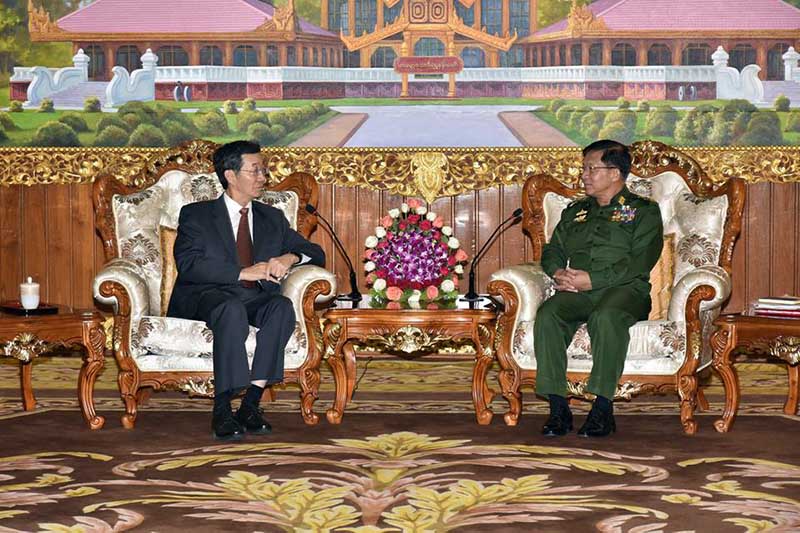 ကာခ်ဳပ္ႏွင့္ တ႐ုတ္ အာရွေရးရာအထူးကုိယ္စားလွယ္တုိ႔ ၿငိမ္းခ်မ္းေရးကိစၥ ေဆြးေႏြး