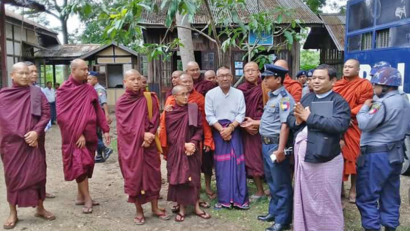 စာေရးဆရာ ေမာင္ေသြးခၽြန္အား ႏိုင္ငံေတာ္ အၾကည္ညိဳပ်က္ေစမႈျဖင့္ ၄ ႀကိမ္ေျမာက္ ႐ုံးထုတ္