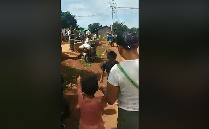 ပန္လုံတြင္ ရွမ္းလက္နက္ကိုင္ ၂ ဖဲြ႔ တုိက္ပြဲျဖစ္၍ ေဒသခံမ်ား ထြက္ေျပး (႐ုပ္သံ)