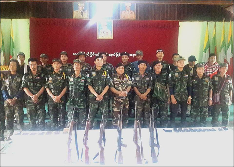 KNU/KNLA(PC) ကရင္လက္နက္ကုိင္အဖြဲ႔ဝင္ ၂၃ ဦး လက္နက္စြန္႔လႊတ္