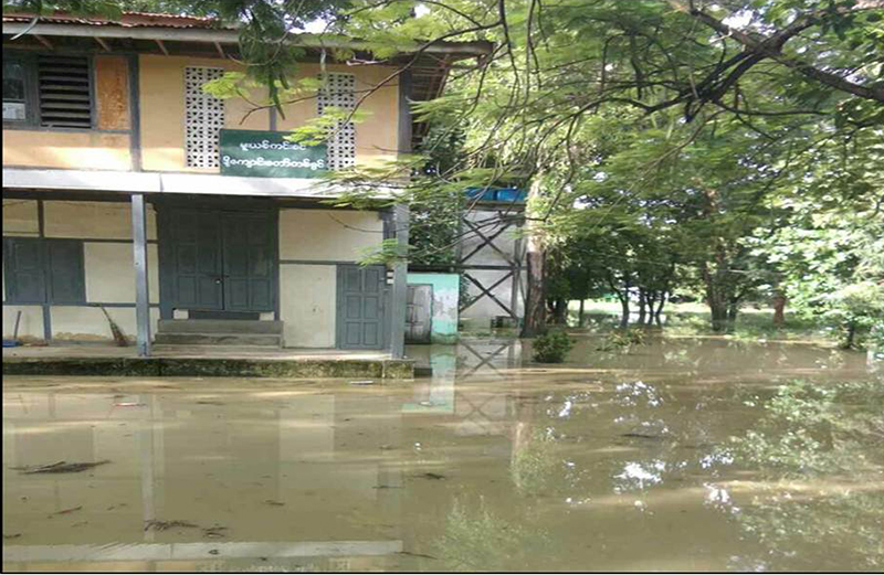 တနသၤာရီတိုင္းတြင္ ေရႀကီးေရလၽွံသျဖင့္ စာသင္ေက်ာင္း ၂၅ ေက်ာင္းပိတ္၊ လူ ၁ ဦးေပ်ာက္ဆုံး