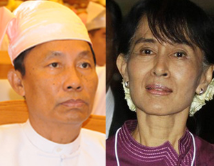 ေဒၚေအာင္ဆန္းစုၾကည္နွင့္ ျပည္သူ့လြွႊတ္ေတာ္ ဥကၠ႒ သီးျခားေတြ့ဆံု