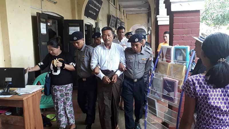 ဦးကုိနီအသတ္ခံရမႈ ေခ်ာက္တြန္းခံရျခင္းျဖစ္ဟု ေအာင္၀င္းေဇာ္ေျပာ