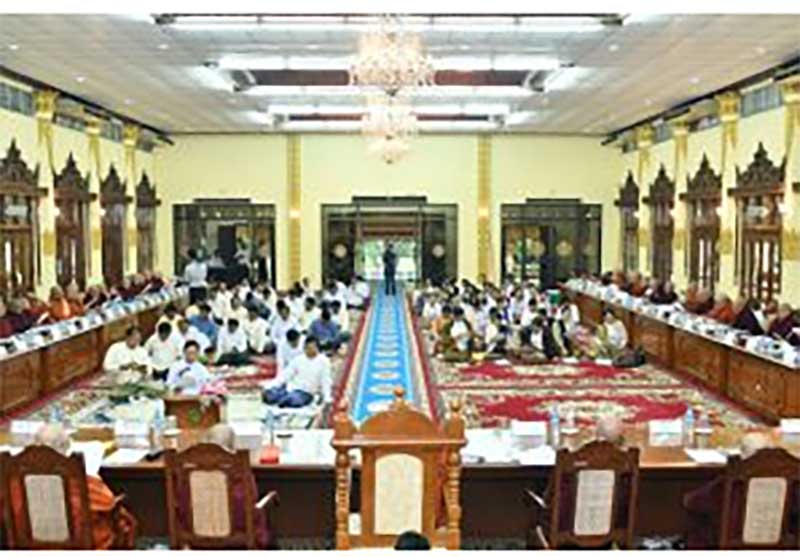ဗုဒၶဓမၼပရဟိတေဖာင္ေဒးရွင္း တရားမဝင္ေၾကာင္း မဟနဆုံးျဖတ္၊ ဆုိင္းဘုတ္မ်ား ျဖဳတ္ခ်ရမည္