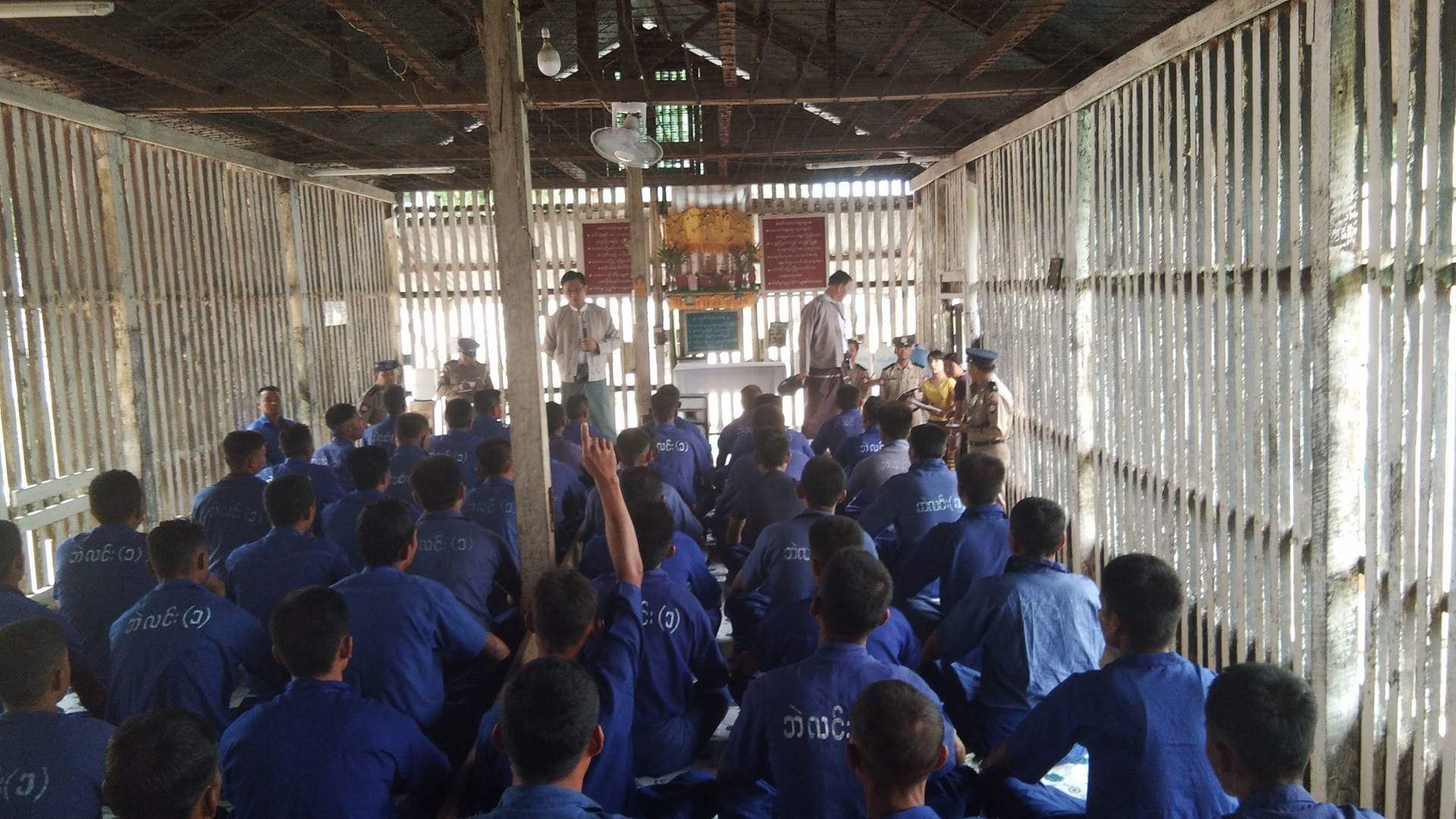 အက်ဥ္းသားမ်ားကို လူ႔အခြင့္အေရးခ်ဳိးေဖာက္မႈ မေတြ႔ရဟု လူ႔အခြင့္အေရးေကာ္မရွင္ ထုတ္ျပန္