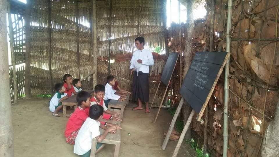 နတၱလင္း မူလတန္းေက်ာင္း စာသင္ေဆာင္ႏွင့္ဆရာ မရွိသျဖင့္ အခက္ႀကံဳ
