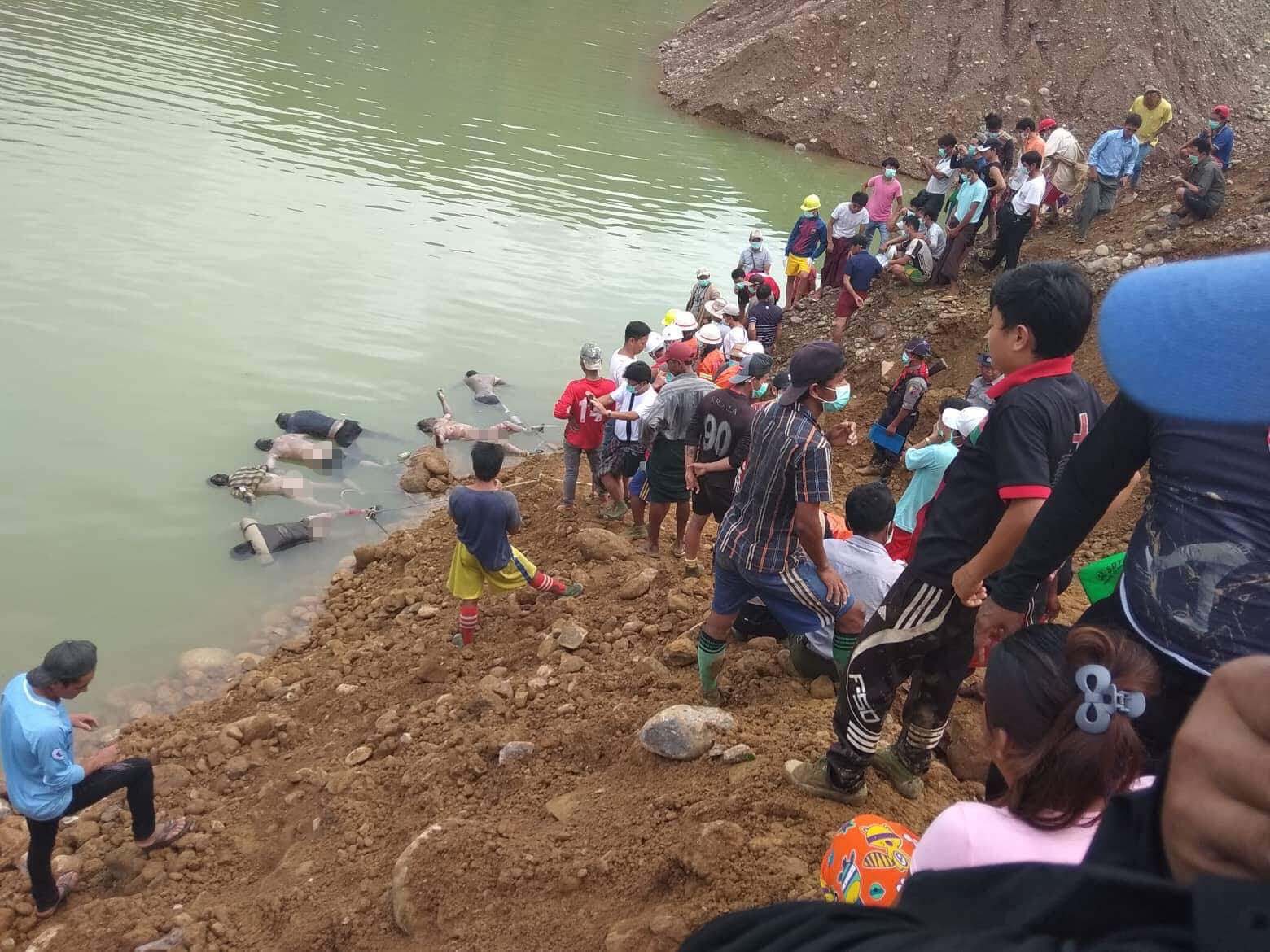 ဖားကန္႔တြင္ ကမ္းပါးၿပဳိက် ေသဆုံးသူအေလာင္း ၈ ေလာင္းထပ္မံေတြ႔ရွိ