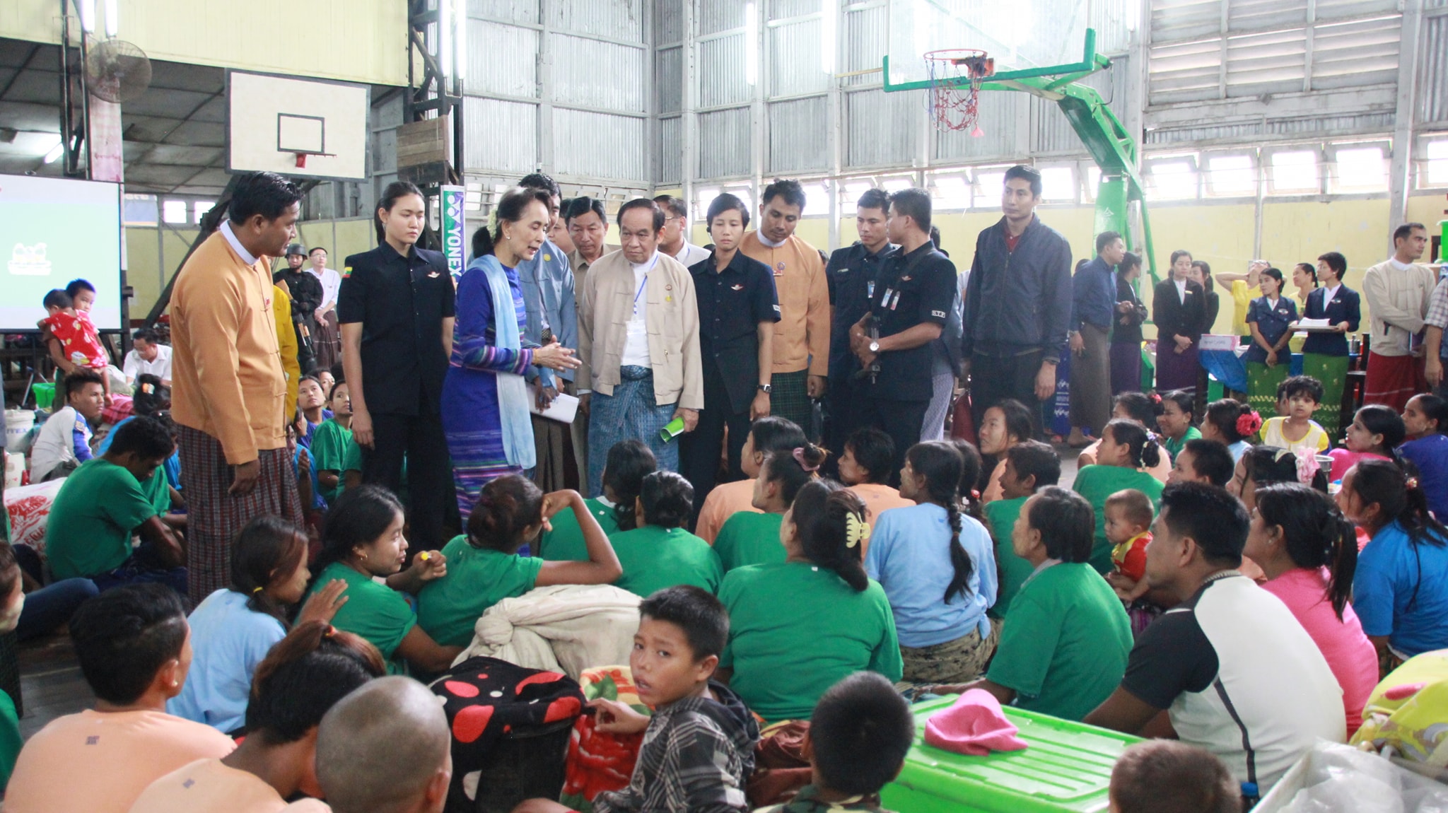 သဘာ၀ေဘးရင္ဆိုင္ရန္ ျပည္​သူ႔အင္​အားသာလိုဟု ​ႏိုင္ငံေတာ္​အတိုင္ပင္ခံပုဂၢိဳလ္​​​ေျပာ