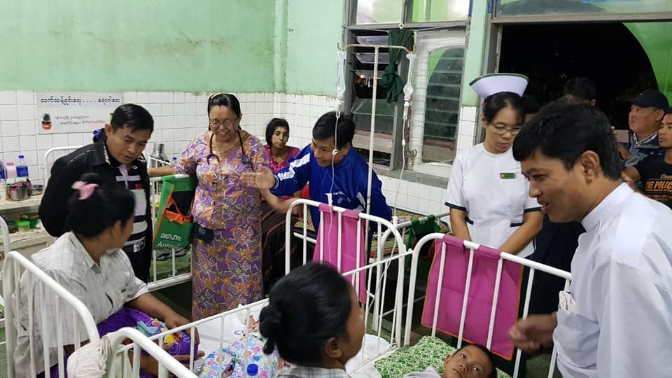 ပဲခူး ကလ်ာဏီသိမ္ ေရေဘးေရွာင္စခန္းတြင္ ကေလးမ်ားအစာအဆိပ္သင့္