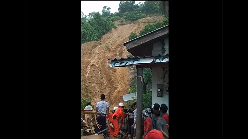 ေကာ့ေသာင္းၿမိဳ႕နယ္တြင္ ေျမၿပိဳ ၄ ဦးေသ၊ ၁ ဦး ဒဏ္ရာျပင္းထန္