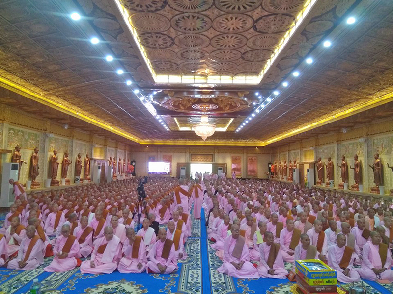 တိုင္းရင္းသားေဒသ စစ္ပြဲမ်ားေၾကာင့္ မယ္သီလရွင္ဝတ္သူ မ်ားလာ