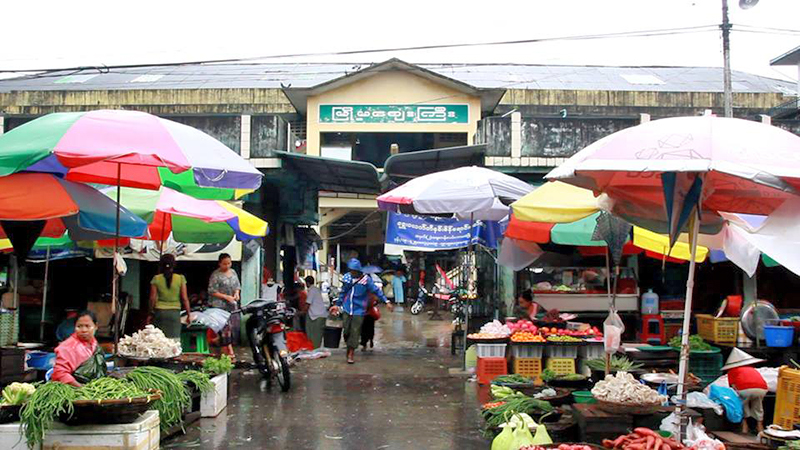 ဘားအံတြင္ ကုန္စည္စီးဆင္းမႈ ျပန္ေကာင္းလာေပမယ့္ ကုန္ေဈးႏႈန္းမ်ား ဆက္တက္ေန