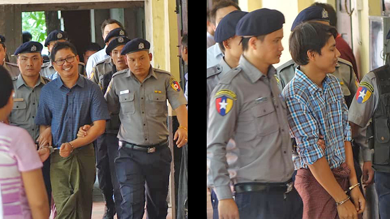 ႐ိုက္တာသတင္းေထာက္ ႏွစ္ဦး အမႈ ႏွစ္ဖက္သက္ေသမ်ား အားလုံးကို စစ္ေဆးၿပီးစီး