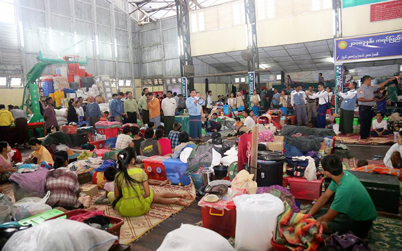 ကရင္ျပည္နယ္တြင္ ေရျပန္က်၊ ကယ္ဆယ္ေရးစခန္းမ်ား ပိတ္၍ ေက်ာင္းမ်ားျပန္ဖြင့္