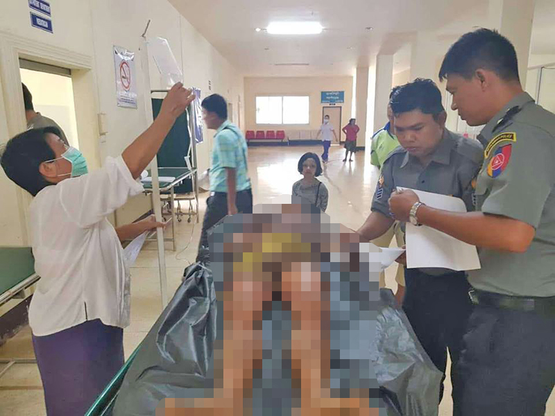 စြန္႔ပစ္ပစၥည္း ေကာက္သူကုိ လက္နက္ကုိင္ ၂ ဦးက ေသနတ္ျဖင့္ ပစ္ခတ္