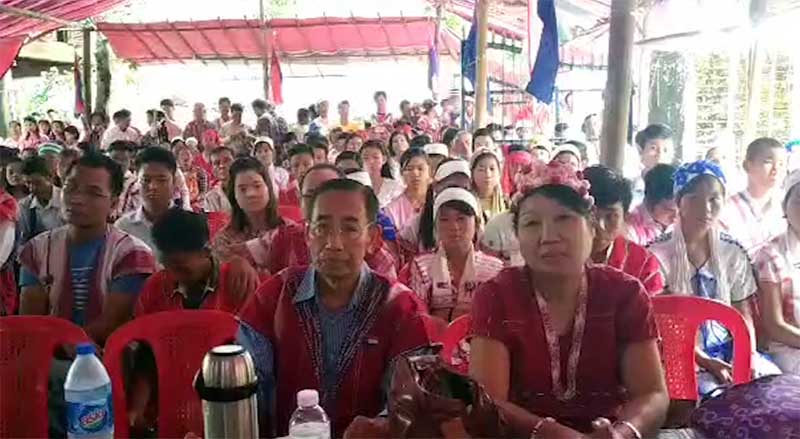 ကန္႔သတ္မႈမ်ားၾကားမွ ကရင္အာဇာနည္ေန႔အခမ္းအနား ဟသၤာတတြင္ က်င္းပ