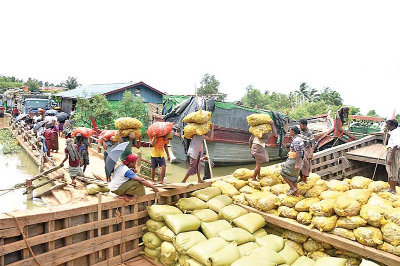 ဘဂၤလားေဒ့ရွ္ႏုိင္ငံသုိ႔  ျမန္မာခ်င္း(ဂ်င္း) တင္ပို႔မႈ ပိုမ်ားလာ