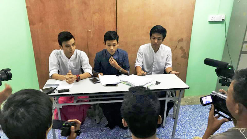 လၽွပ္စစ္အႏၲရာယ္ကင္းေရး ေဆာင္ရြက္ရန္ တကၠသိုလ္ေက်ာင္းသားမ်ား ေတာင္းဆို