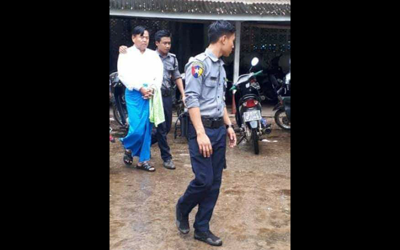 မိုးညိဳၿမိဳ႕နယ္ လ.ဝ.က ဦးစီးအရာရွိကို အဂတိလိုက္စားမႈျဖင့္ ႐ံုးထုတ္စစ္ေဆး