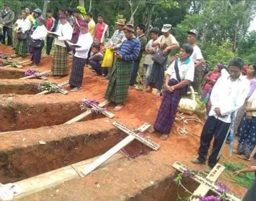 မိုးမိတ္ၿမိဳ႕နယ္၌ ေတာင္ၿပိဳက်၍ ရြာသား ၇ ဦး ေသဆုံး