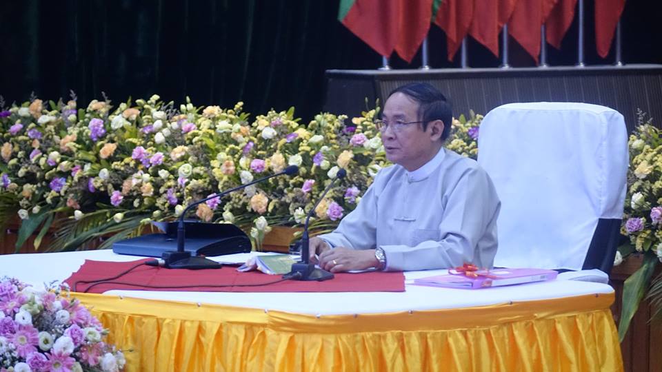 မ႑ိဳင္ႀကီး ၃ ရပ္ ပူးေပါင္းေဆာင္ရြက္မွ ျပဳျပင္ေျပာင္းလဲမႈ ေအာင္ျမင္မည္ဟု သမၼတေျပာ