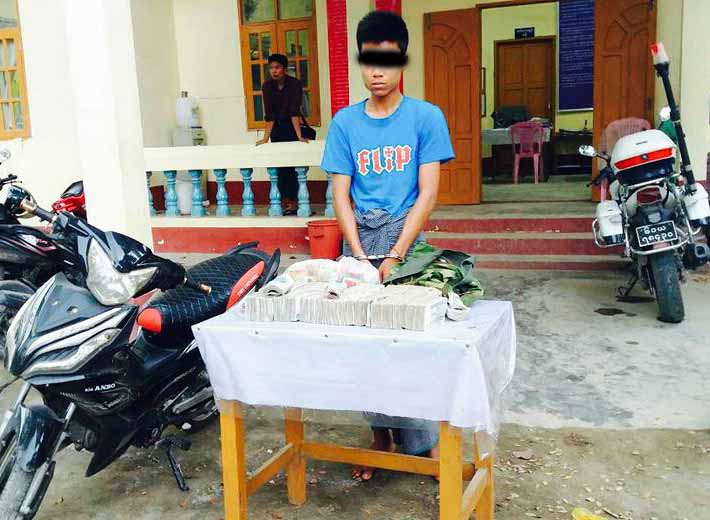 မႏၱေလးမဟာမုနိဘုရားႀကီး အလႉခံပုံးထဲက အလႉေငြႏွင့္ ေ႐ႊဆိုင္းမ်ားခိုးယူခံရ