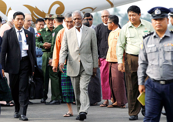 ကိုဖီအာနန္ေကာ္မရွင္၏ အႀကံျပဳခ်က္ ၈၈ ခ်က္အနက္ ၈၁ ခ်က္ ေဆာင္ရြက္ၿပီးစီးဟု ေၾကညာ