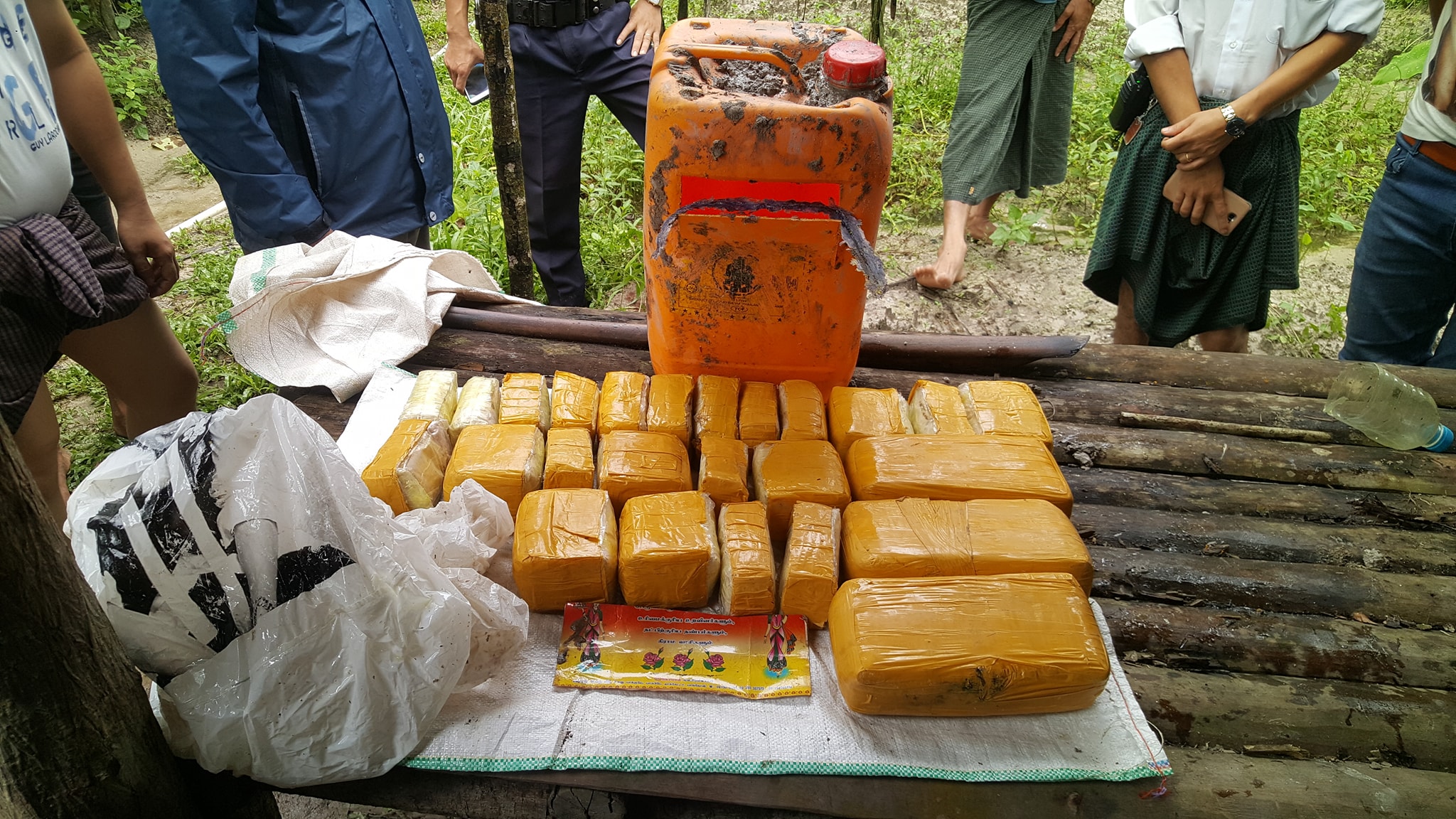 ၿမိတ္တြင္ ပိုင္ရွင္မဲ့ WY ေဆးျပား ၈ ေသာင္းေက်ာ္ ဖမ္းဆီးရမိ