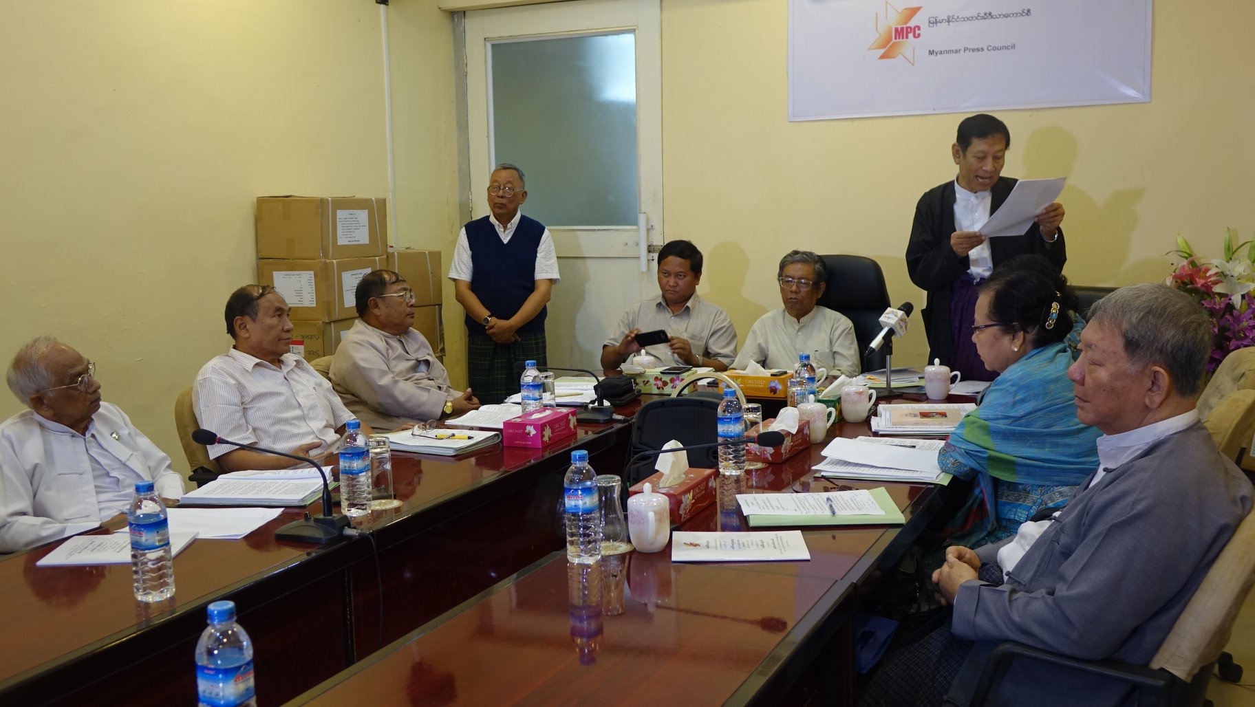 သတင္းမီဒီယာေကာင္စီဝင္အျဖစ္မွ ပယ္ဖ်က္ေပးေရး ကန္႔ကြက္စာအားလုံးကုိ ပယ္ခ်