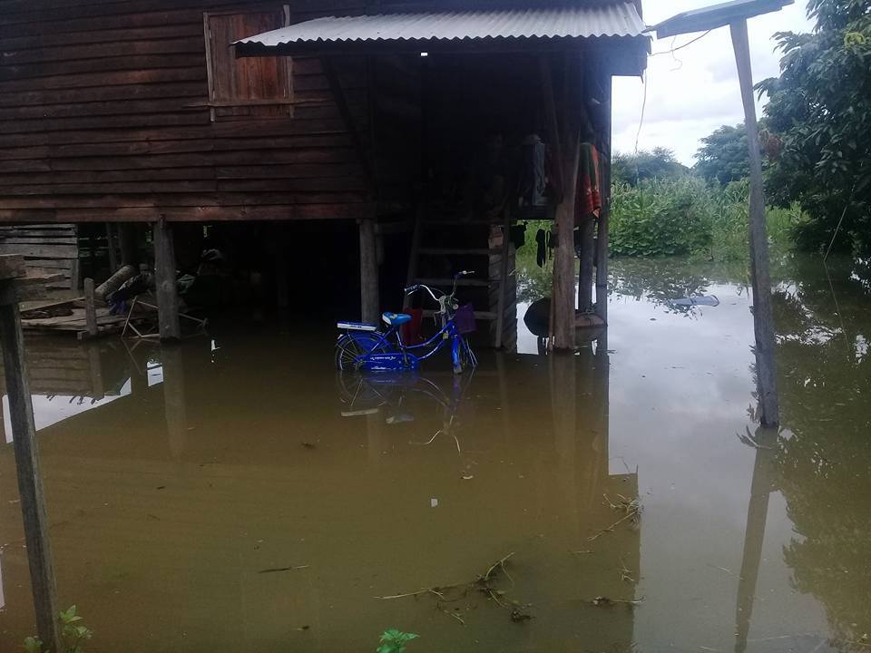 သံလြင္ျမစ္ေရတက္မႈေၾကာင့္ ဖားေဆာင္းၿမိဳ႕နယ္ ေရႀကီးေရလွ်ံမႈျဖစ္