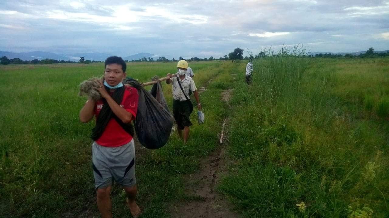 ကေလးၿမိဳ႕ျပင္ လယ္ေတာတြင္ အမ်ိဳးသမီးအေလာင္း ေတြ႔