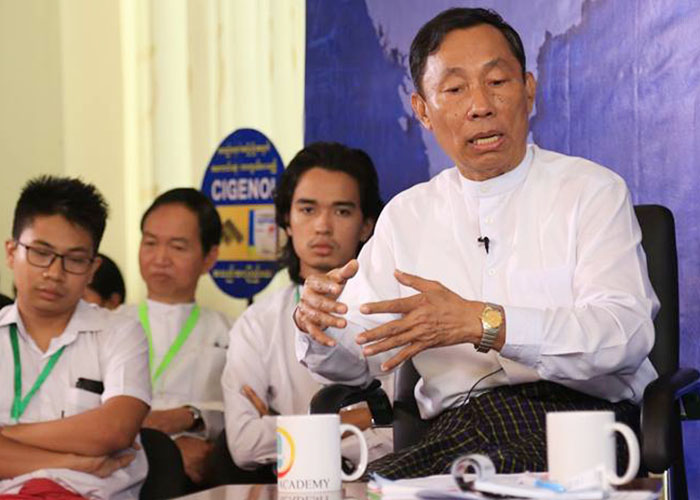 တပ္မေတာ္အတြင္း ဒီမိုကေရစီရွိဟု သူရဦးေရႊမန္း ေျပာၾကား