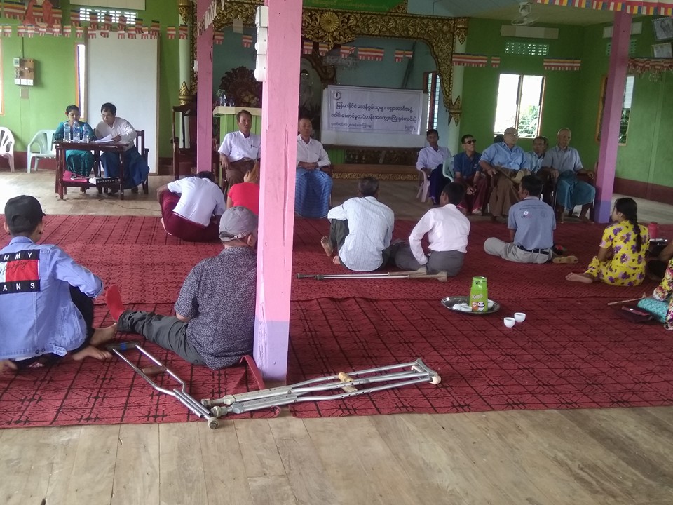 အင္းေတာ္ႀကီးတြင္ မသန္စြမ္းသူမ်ားအတြက္ ဝွီးခ်ဲမ်ား လိုအပ္ေန