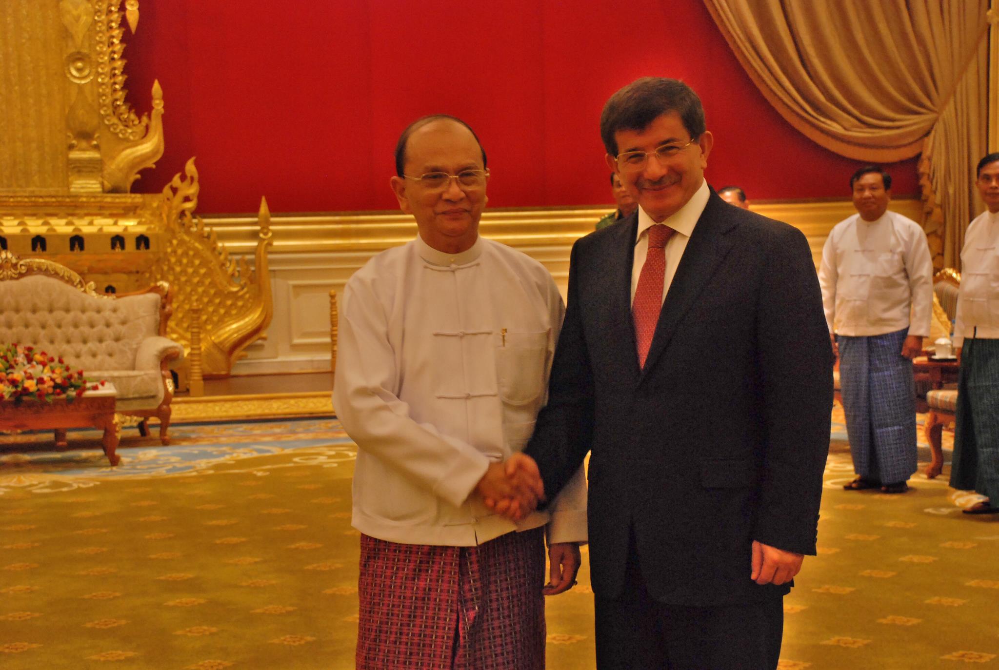 တူရကီနိုင္ငံျခားေရး၀န္ၾကီး စစ္ေတြ ေန့ခ်င္းျပန္သြားမည္
