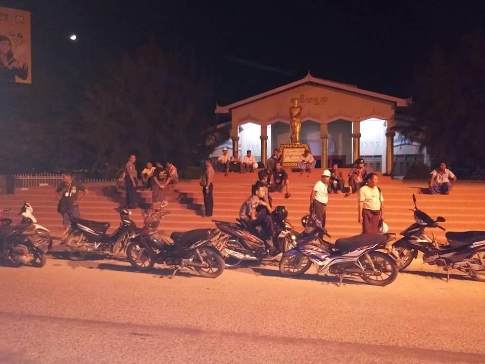 ျမင္​းျခံၿမိဳ႕ လုံျခံဳေရးအတြက္​ အဖြဲ႔ ၄ ဖြဲ႔ခြဲၿပီး ကင္းလွည့္ေဆာင္ရြက္ေန