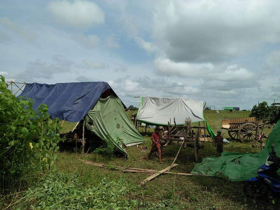 ဘြက္ႀကီးေရေလွာင္တမံ တာေဘာင္နိမ့္က်လာ၍ ရြာသားမ်ားေရႊ႕ေျပာင္း
