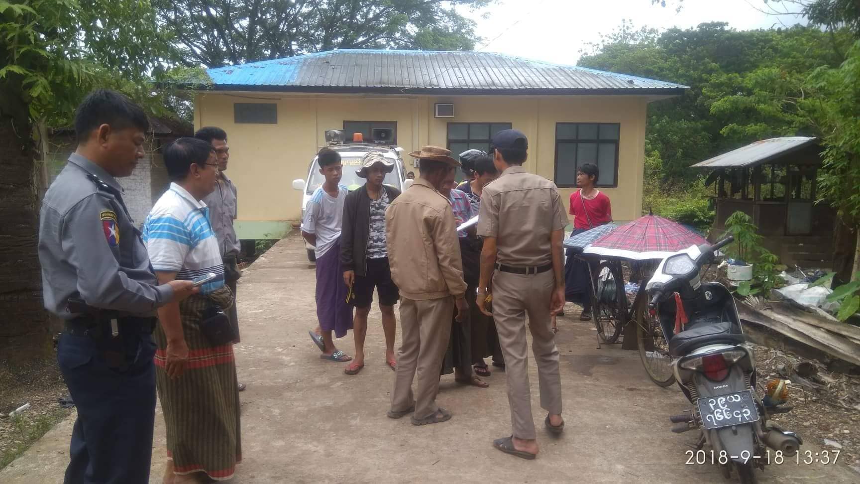 ပစ္ခတ္ဖမ္းဆီးေသဆုံးသြားသည့္ ဘားအံအက်ဥ္းသား ၂ ဦးကို မီးသၿဂႋဳဟ္(ဓာတ္ပုံ)