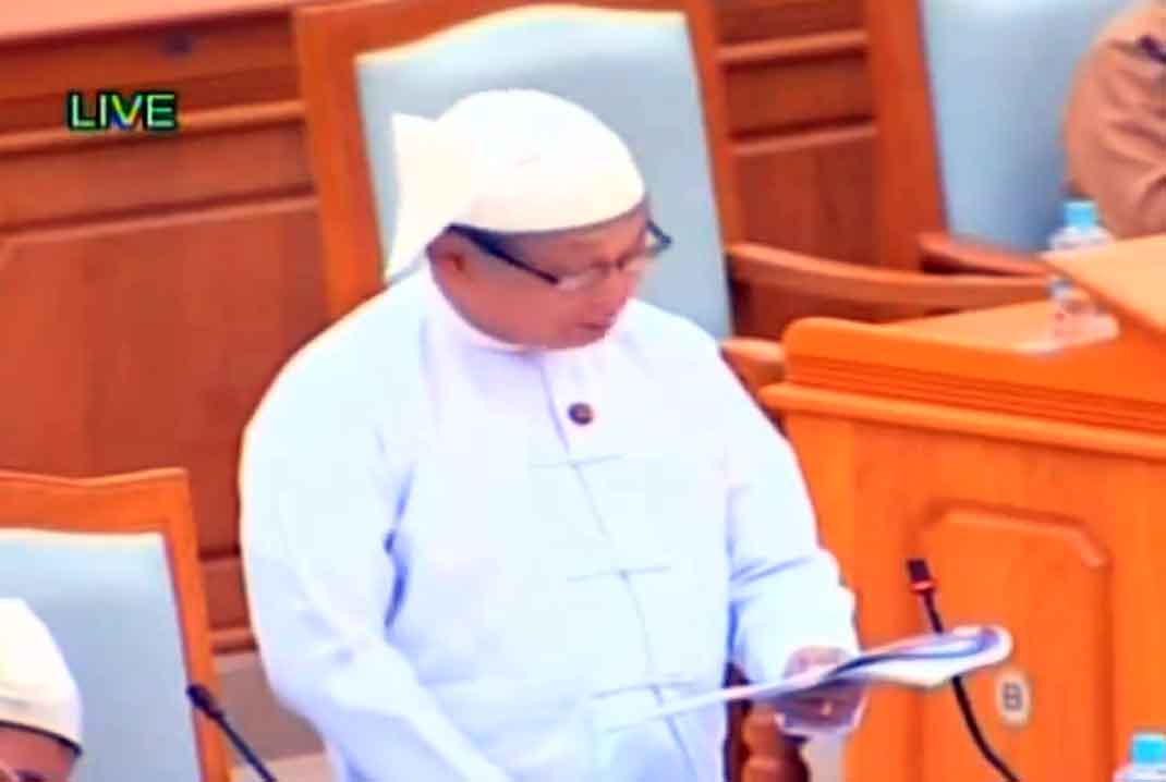ႏိုင္ငံေတာ္၏အေျခအေန အရပ္ရပ္ကို အတိုင္ပင္ခံ႐ံုး၀န္ႀကီး လႊတ္ေတာ္တြင္ရွင္းလင္း