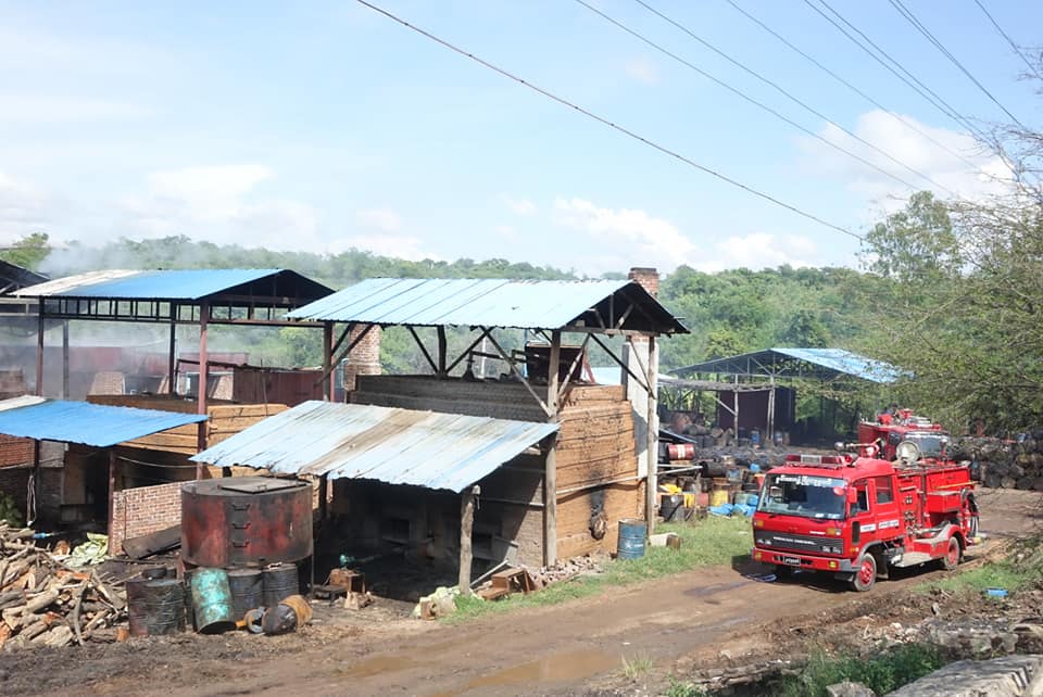 မံုရြာၿမဳိ႕နယ္၊ ေက်ာကၠာေရနံဖိုတြင္ မီးေလာင္မႈျဖစ္ပြား