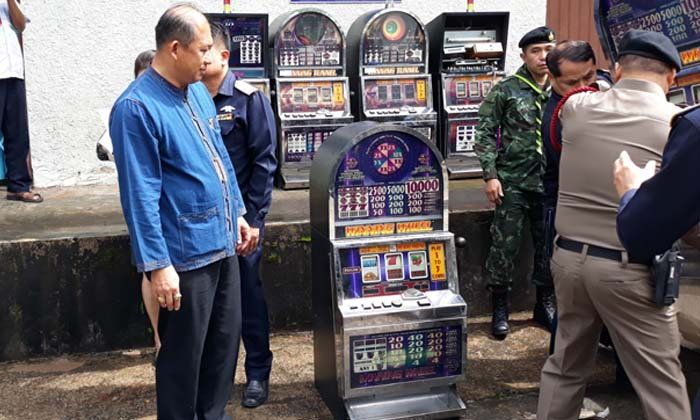 မဲေဆာက္တြင္ ျမန္မာဘက္မွ တရားမဝင္သြင္းလာသည့္ ဂိမ္းစက္မ်ား ဖမ္းမိ