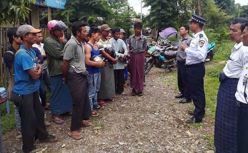 တမူးတြင္ ယာဥ္စည္းကမ္း လမ္းစည္းကမ္း အသိပညာေပးမႈ အားနည္းေန