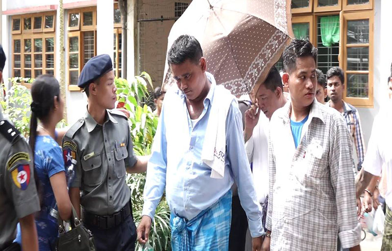 တာေမြၿမဳိ႕နယ္က အုပ္စုဖြဲ႔လူသတ္မႈတြင္ ပါဝင္သူမ်ားကို ယမန္ယူ ႐ုံးထုတ္