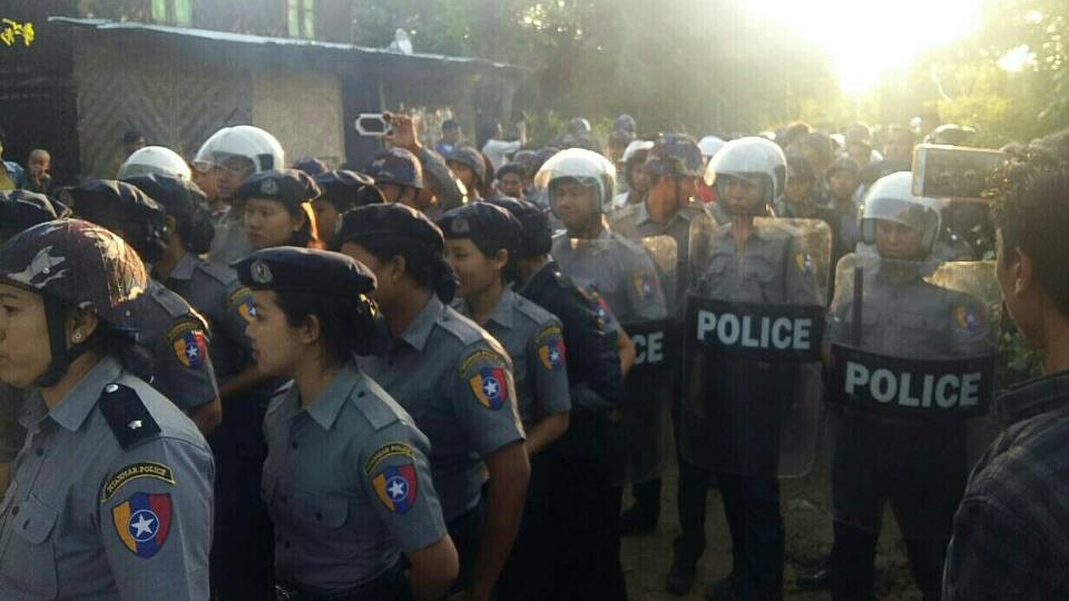 မိတီၳလာတြင္ လွ်ပ္စစ္မီးသြယ္တန္းရာမွ ပဋိပကၡျဖစ္၊ ရဲ ၂ ဦး ဒဏ္ရာရ